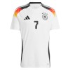 Camisola Alemanha Kai Havertz 7 Homen Equipamento 1ª Euro 2024